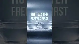 HOT WATER FREEZES FIRST (SOMETIMES)