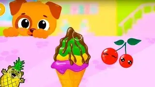 Cute and Tiny Ice Cream Game App for Kids with PuggyPineapple