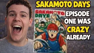 My first time watching Sakamoto Days (Ep.1 Reaction)