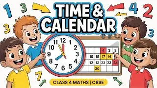 CBSE Standard 4th Unit 8 Time & Calender Part 3