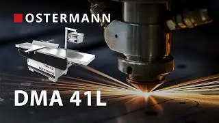 Фуговальный станок OSTERMANN DMA 41L - видео обзор и работа с пиломатериалом