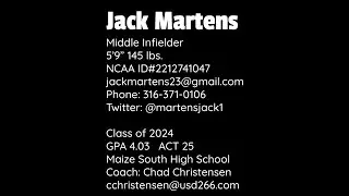 Jack Martens Highlight Video (NEW 11/14)