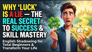 Why &ldquo;Luck&rdquo; Is a Lie &mdash; The Real Secret to Success & Skill Mastery