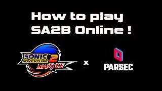 How to Play Sonic Adventure 2 Battle Online with Parsec (Tutorial)