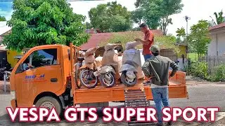 UNBOXING VESPA GTS SUPER SPORT
