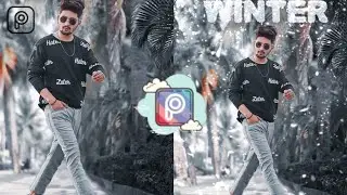 New Lightroom Winter Snow Photo Editing 🥶| Lightroom Winter Snowfall Photo Editing