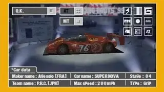 Ridge Racer Type 4 (PS1) - Perfect Grand Prix with P.R.C. / Age Solo