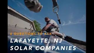 Solar Companies in Lafayette NJ 07848
