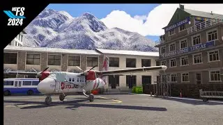 MSFS2024 Ultra | De Havilland DHC-6-300 | Lukla to Paro | ChasePlane | AeroTone 
