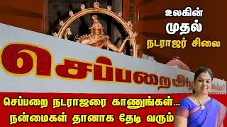 உலகின் முதல் நடராஜர் சிலை (அழகிய கூத்தர் கோவில்) Sepparai Natarajar Temple | Sepparai Tirunelveli.