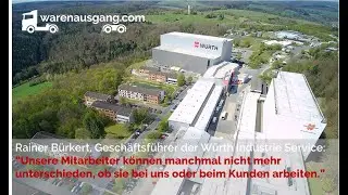 Rainer B&uuml;rkert von der W&uuml;rth Industrie Service im warenausgang.com Podcast