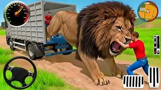 Animal Cargo Truck Driving Game 3D - Animal Transport Cargo Truck 2024 - Android Gameplay