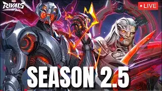 🔴LIVE -  Marvel Rivals: Season 2.5 Update! | #ultron  #marvelrivals #manjeegaming  #marvel