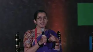 Ms Neha Joshi speaking on the &lsquo;Right Discourse&rsquo; & The Youth at the 6th India Ideas Conclave, Gujarat