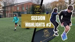 ADVANCED FITNESS ACADEMY&mdash; Session Highlights #3 Running, fitness, Ball mastery, plyometrics and more