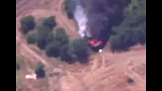 BM-27 Uragan MLRS Destroyed by HIMARS in Zaporizhia