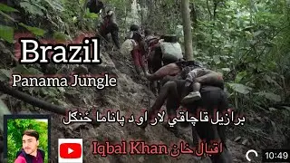د برازیل قاچاقې لار او د پاناما ځنګل. Brazil way of human trafficking and Panama jungle (forest)