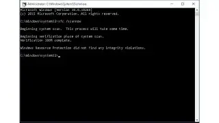 Исправление ошибки &laquo;Защита ресурсов Windows не может запустить службу восстановления&raquo; Sfc /scanno...
