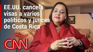 Entrevista | Diputada de Costa Rica denuncia revocación de visa de EE.UU. por ser opositora a Chaves