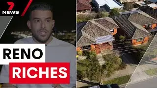Billionaire Adrian Portelli's new Melbourne reno dream | 7NEWS