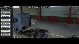 ETS2 Scania NG rear bumper with battery  old style cover