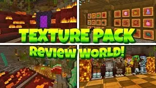 Texture Pack Review Map! Minecraft 1.2 Review Map Download (Pocket Edition, Win10 Edition, Console)