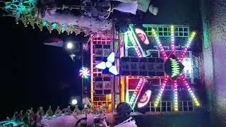 Tampilan miniatur geret AM audio dengan Penjor dan lighting keren😍