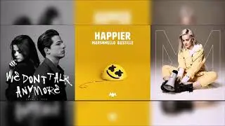 Happier / We Don't Talk Anymore / 2002 - Marshmello, Charlie P., Selena G. & Anne Marie (Mashup!)