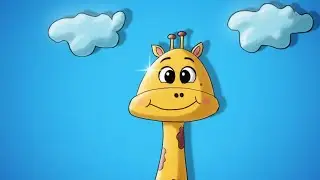 How to draw a giraffe with a spoon?