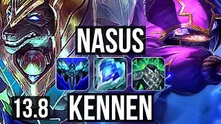 NASUS vs KENNEN (TOP) | 3/1/12 | KR Challenger | 13.8