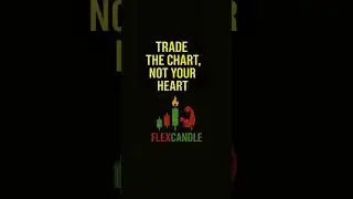 Trade the Chart, Not Your Heart 💛📊  #Bitcoin #Trading #BTC #FlexCandle