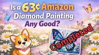 Я попробовала сделать алмазную живопись за 63 цента на Amazon&hellip; Вот что получилось &ndash; Бюджетные под...