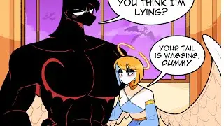the hunk of a hellhound returns! | idolomantises comic dub