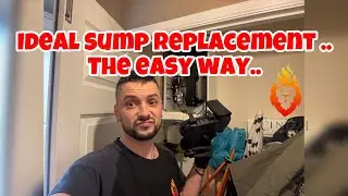 Ideal Logic sump replacement and tap repairs #plumbing