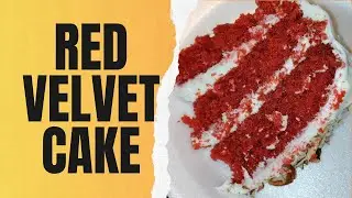 RED VELVET CAKE Recipe with Cream Cheese Frosting   /   3 Layer Cake