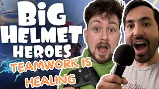 Super Powers Make Us Super Friends | Couch Co-Op Gaming - Big Helmet Heroes