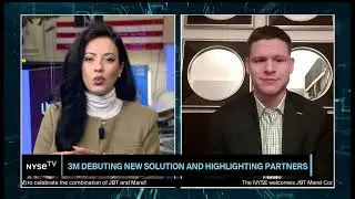 Mike Laninga, Communications Manager, 3M Joins NYSE TV Live 1