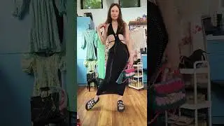 Crochet Dress Try-On 🔗 in description #ad #prettydress #vacationoutfit