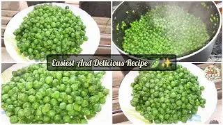 |Easiest, Quick And Delicious Snack Recipe|🤤•Matar Ka Nimona•🫛 #easyrecipe #snackrecipe #matarrecipe