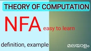 Non deterministic finite Automata/NFA/NFAmalayalam class