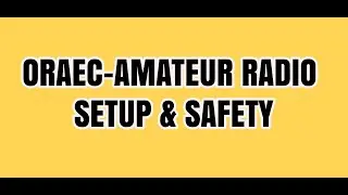 Exam Radio Amatur Kelas C-Amateur Radio Setup & Safety