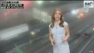 I-20 East partially reopened after extended closure for truck fire, fuel leak