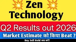 Zen Technology Q2 Results 2026 ll Zen Technology Share Q2 Results #zentech #q2result #nitesh #stocks