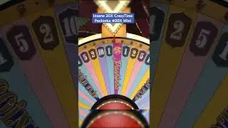 Insane 20X CrazyTime Pachinko 400X Win! #crazytime #slots #casino #maxwin #pachinko