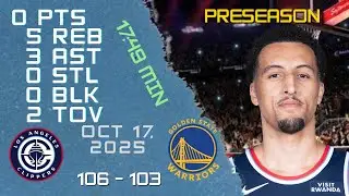 Патрик Болдуин-младший: лучшие моменты матча против WARRIORS 17-10 2025 NBA PRESESON
