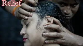 Relief Your Headache And Feel Better | ASMR Tapping Head Massage Therapy | Scratching Sculp ASMR