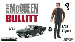 GL's 1/64 BULLITT Mustang & 1/18 Steve McQueen Figure Set | Quick Look