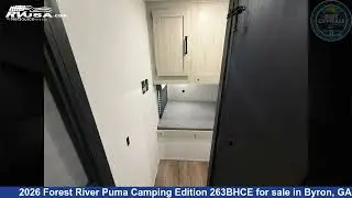 Stunning 2026 Forest River Puma Camping Edition Travel Trailer RV For Sale in Byron, GA | RVUSA.com
