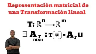 Representación matricial de una Transformación lineal, Introducción