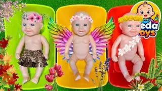 6 Minutes Super Satisfying, Magic Treasure Chest! Colorful Balls & Mini Suitcase Unboxing